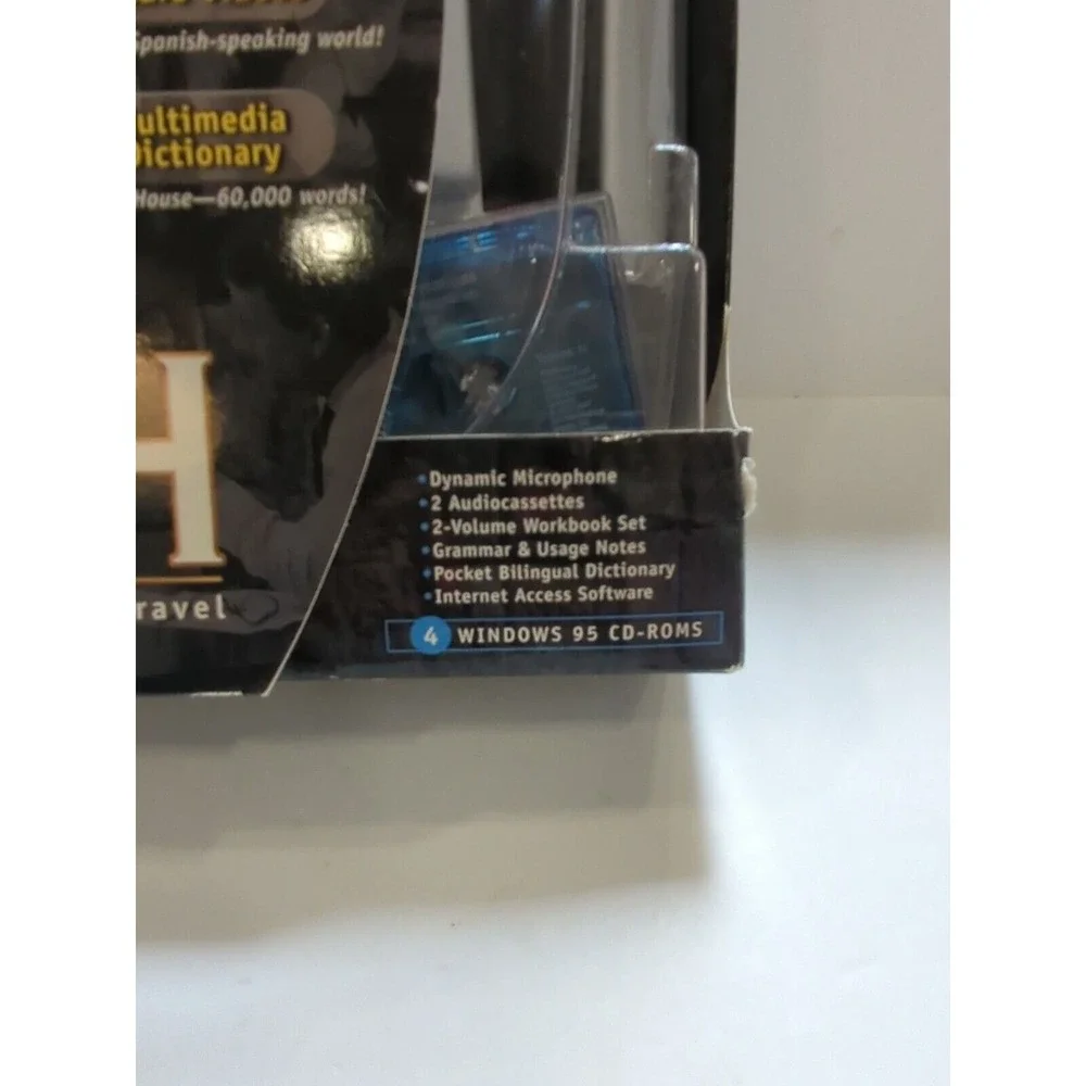 Spanish Self-study Edition Syracuse Language Systems with microphone
